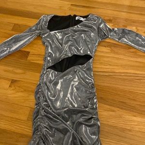 Silver tiger mist dress worn once! Perfect condition